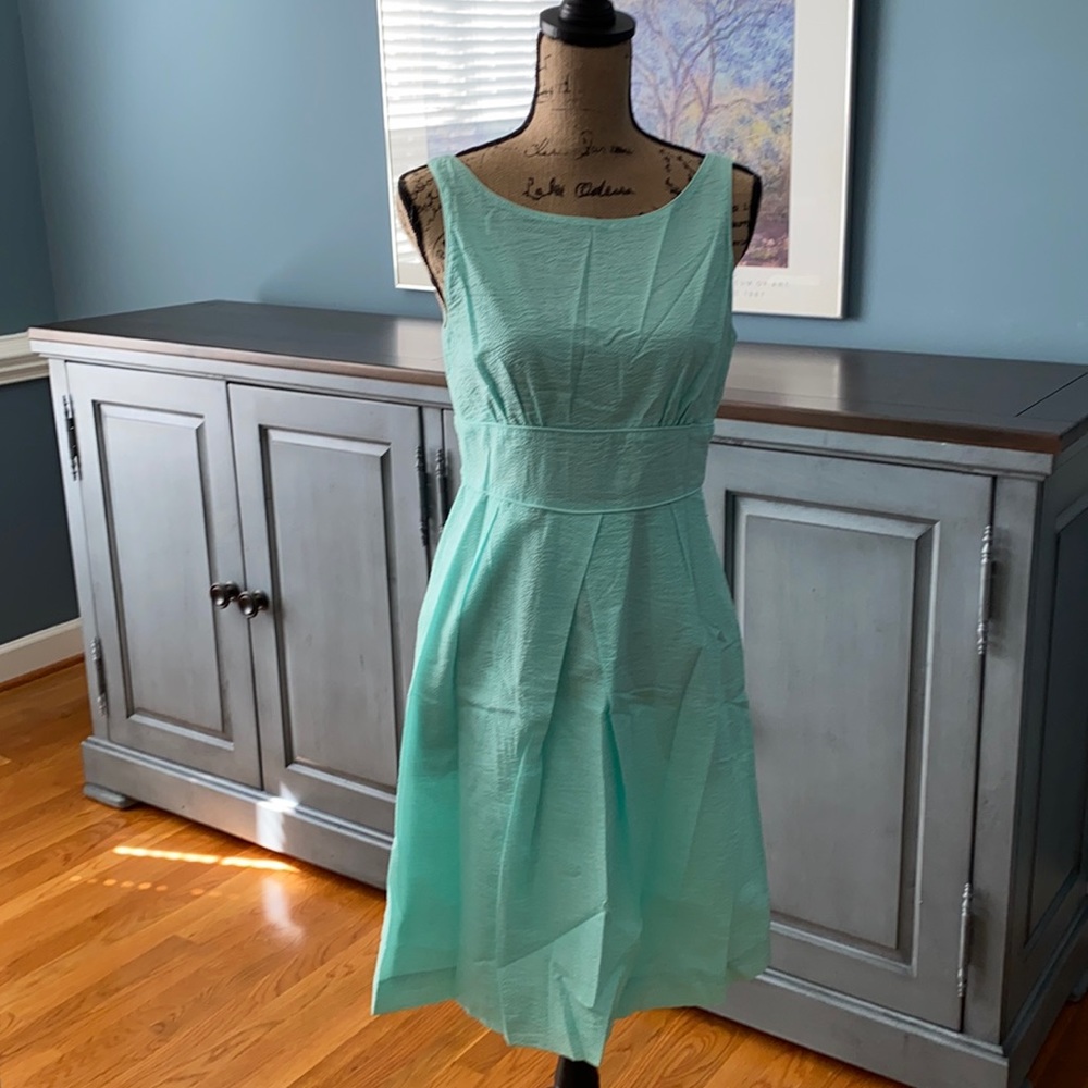 J.CREW seersucker sundress, Sz 8